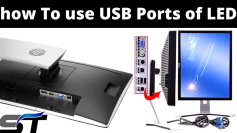 what are monitor usb ports for|USB.